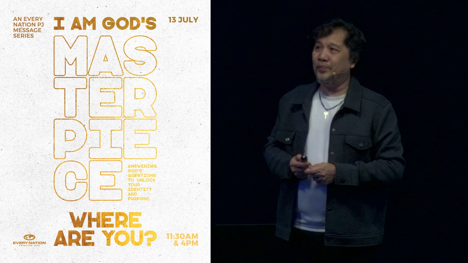 I Am God's Masterpiece: Where Are You? by Pr Kelvin Lim