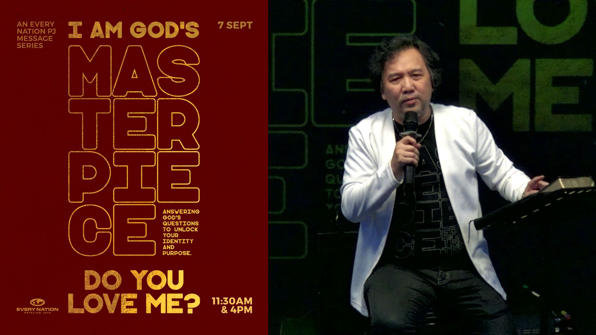  I Am God’s Masterpiece: Do You Love Me? by Pr Kelvin Lim