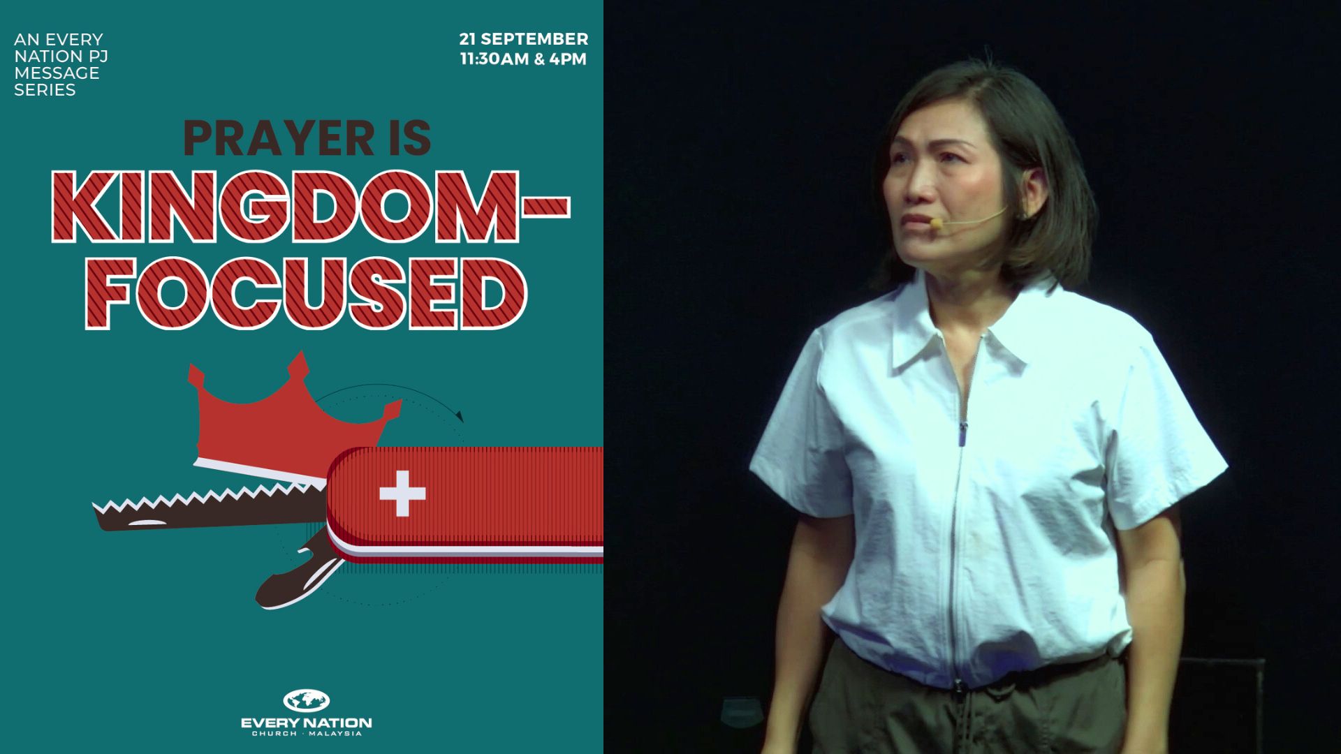 Prayer Is Kingdom - Focused by Pr Cathryn Loh