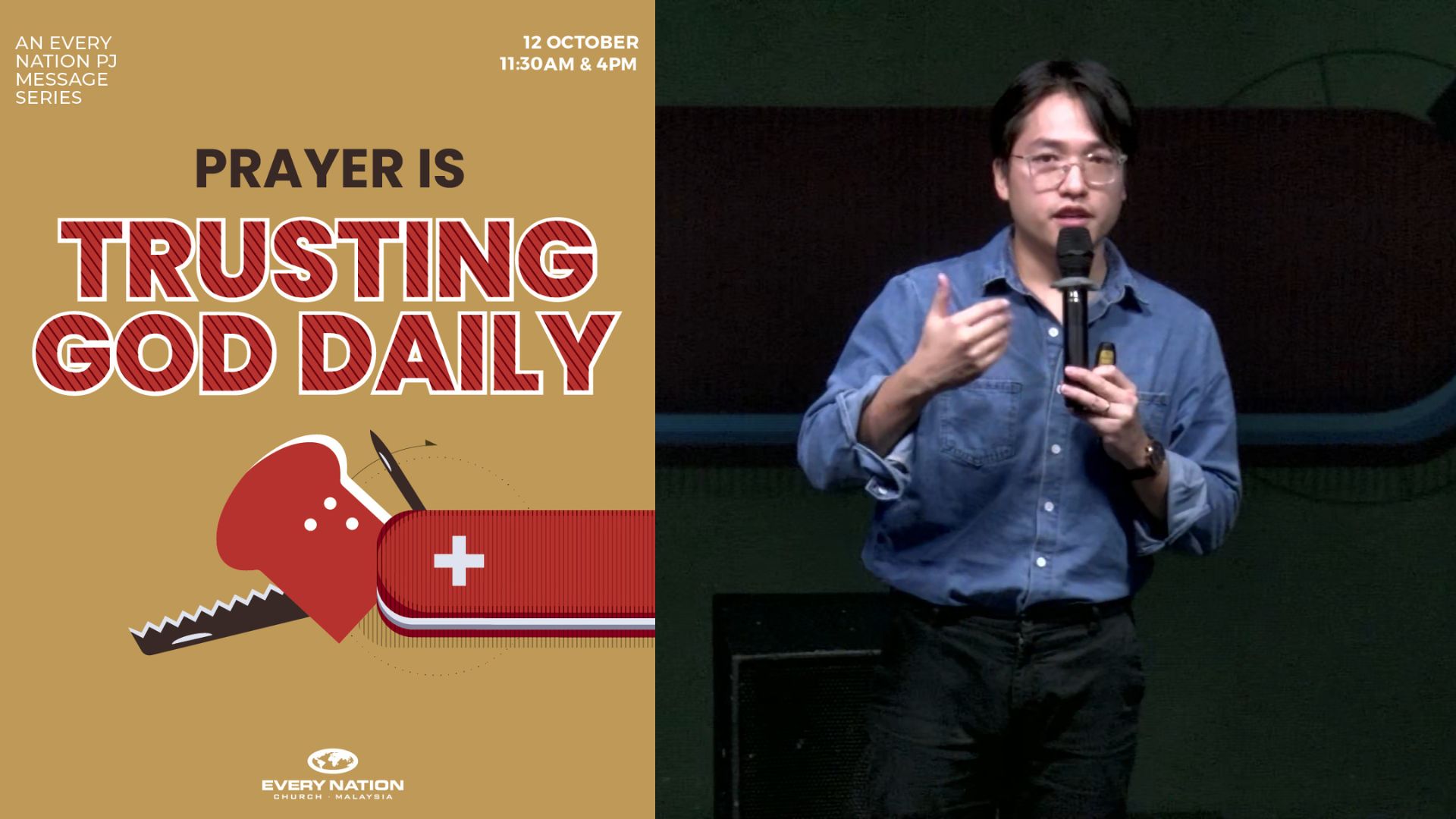 Prayer Is Trusting God Daily by Joshua Lee