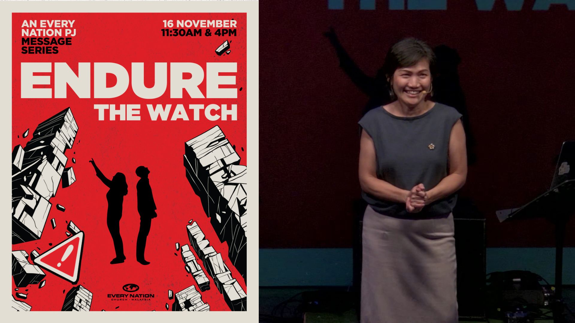 Endure the Watch by Pr Cathryn Loh